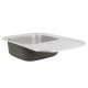Мойка для кухни из нержавеющей стали врезная VENTA Micro Decor 750x490 VM75498D 109810 Мойка для кухни из нержавеющей стали врезная VENTA Micro Decor 750x490 VM75498D 109810