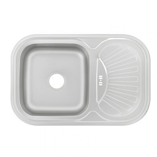 Мойка для кухни из нержавеющей стали врезная VENTA Micro Decor 750x490 VM75498D 109810 Мойка для кухни из нержавеющей стали врезная VENTA Micro Decor 750x490 VM75498D 109810