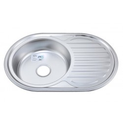 Мойка для кухни из нержавеющей стали врезная VENTA Satin 770x550 VM7756S 109633 Мойка для кухни из нержавеющей стали врезная VENTA Satin 770x550 VM7756S 109633