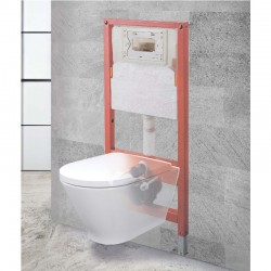 Инсталяция для подвесного унитаза KOER KT-0408 500х165х1125мм (без панели смыва) KR6119 Инсталяция для подвесного унитаза KOER KT-0408 500х165х1125мм (без панели смыва) KR6119
