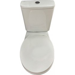Унитаз-компакт PEARL PRIMA сидение полипропилен Soft-Close горизонт.выпуск, нижний подвод 105390