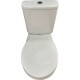 Унитаз-компакт PEARL PRIMA сидение полипропилен Soft-Close горизонт.выпуск, нижний подвод 105390