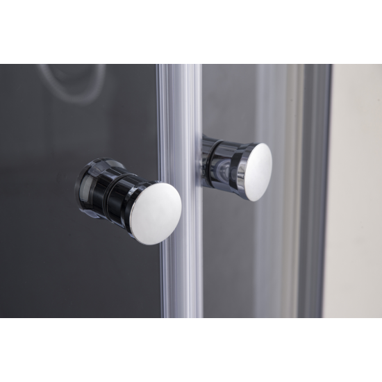 Душевая кабина с высоким поддоном матовое стекло Mixxus PLAIN SCT01-90x90x195-FB SATIN MI6894