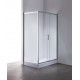 Душевая кабина с низким поддоном прозрачное стекло 5мм Mixxus HARD SCT01-100x90x198-TR CHROME MI6909