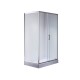 Душевая кабина с низким поддоном прозрачное стекло 5мм Mixxus HARD SCT01-100x90x198-TR CHROME MI6909