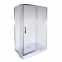 Душевая кабина с низким поддоном прозрачное стекло 5мм Mixxus HARD SCT01-100x90x198-TR CHROME MI6909