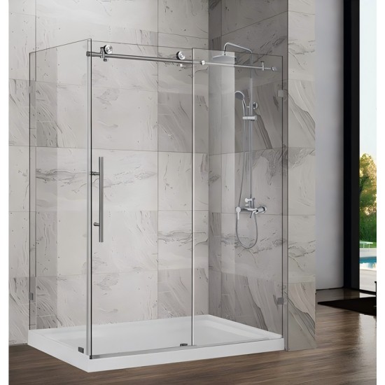 Душевая кабина Koer SR SC07-120x90x200-TR-01 без поддона прозрачное Easy Clean 8мм, хром KR5370 Душевая кабина Koer SR SC07-120x90x200-TR-01 без поддона прозрачное Easy Clean 8мм, хром KR5370