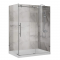 Душевая кабина Koer SR SC07-120x90x200-TR-01 без поддона прозрачное Easy Clean 8мм, хром KR5370