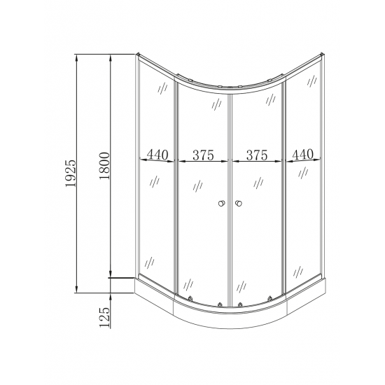 Душевая кабина с низким поддоном MIXXUS PLAIN SCT02-90x90x195-FB SATIN матове стекло 4мм MI6897 Душевая кабина с низким поддоном MIXXUS PLAIN SCT02-90x90x195-FB SATIN матове стекло 4мм MI6897