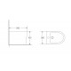 Биде напольное MIXXUS PREMIUM BEVEL-0601 580х360х425mm MP6598 Биде напольное MIXXUS PREMIUM BEVEL-0601 580х360х425mm MP6598