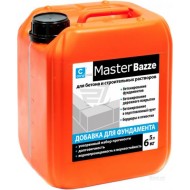 Добавка в бетон для фундамента упрочняющая Coral Master Bazze 10л