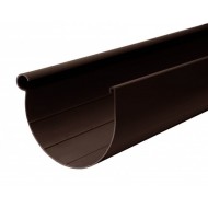 Желоб водосточный L3м RAINWAY d 130 коричневый