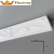 Плинтус потолочный Optima Dekor 1002