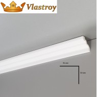 Плинтус потолочный LUX 2м Е-7