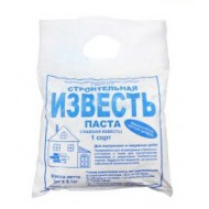 Известь гашенная паста 3 кг