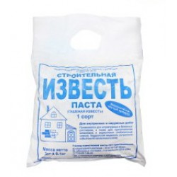 Известь гашенная паста 3 кг