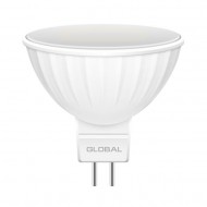Лампа светодиодная 3W Global 1-GBL-112 MR16 4100K 220V GU5.3
