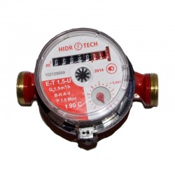 Счетчик холодной воды Gidrotek 1/2 1.5 м3/ч 1012937 Счетчик холодной воды Gidrotek 1/2 1.5 м3/ч 1012937