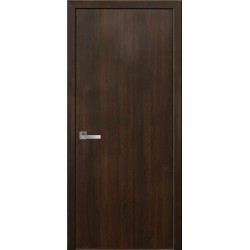 Дверь Стандарт (Колори) ПВХ DeLuxe глухое Каштан