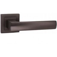 Дверная ручка на розетке KEDR R08.144 AL-Grafit