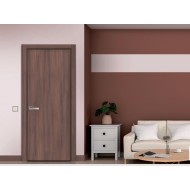 Дверь Сакура (Колори) ПВХ DeLuxe глухое с гравировкой Ясень new