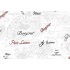 Виниловые обои на флизелиновой основе Vinil Lanita Авеню серо-красный 0.53х10.05 м МНК4 0671