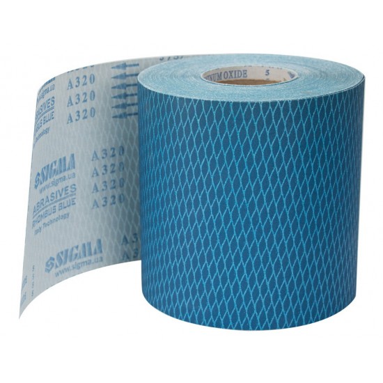 Наждачная бумага на тканевой основе синяя P120 20 см Сигма