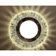 Встраиваемый светильник светодиодный Feron круглый с LED подсветкой прозрачный 7031 SMD2835 4000К Встраиваемый светильник светодиодный Feron круглый с LED подсветкой прозрачный 7031 SMD2835 4000К