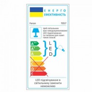 Cветодиодный точечный LED светильник FERON 7057 MR 16 прозрачный