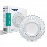 Cветодиодный точечный LED светильник FERON 7301 MR 16 прозрачный