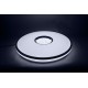 Cветильник светодиодный накладной круглый Feron AL5100 60W с д/у RGB 500x85 мм
