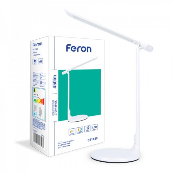 Лампа LED светодиодная настольная FERON DE 1140 8 W 35х15х15 см