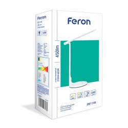 Лампа LED светодиодная настольная FERON DE 1140 8 W 35х15х15 см Лампа LED светодиодная настольная FERON DE 1140 8 W 35х15х15 см