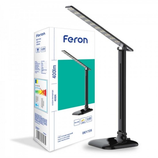 Лампа LED светодиодная настольная FERON DE 1725 9 W 36х15х15 см