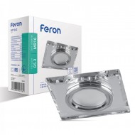 Cветодиодный точечный LED светильник FERON 8170-2 MR 16 серебро