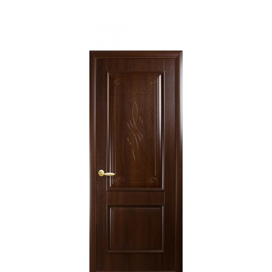 Дверь Вилла (Интера) ПВХ ДеЛюкс глухое с гравировкой  цвет  в ассортименте