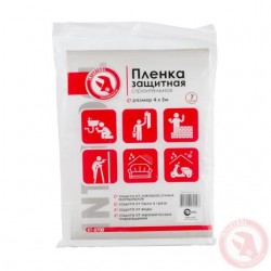 Пленка защитная 4х5 м 7 мкм Intertool KT-0700