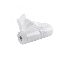 Пленка защитная с малярной лентой 1100 ммx 30м Intertool KT-0802