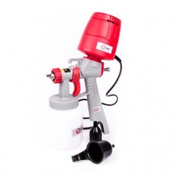Краскопульт электрический HVLP 450 Вт с верхним бачком пластмассовым 1 л INTERTOOL DT-5045