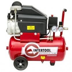 Компрессор воздушный 24л с риверсом 1500 Вт 220 В Itertool PT-0010