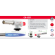Горелка газовая пьезозажигание на регуляторе Intertool GB-0021 Горелка газовая пьезозажигание на регуляторе Intertool GB-0021
