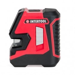 Уровень лазерный 180 градусов 2 лазерные головки Intertool MT-3051