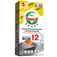 Клей для газобетона Anserglob (Ансерглоб) BCM12 25 кг
