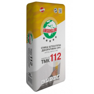 Штукатурка короед Anserglob (Ансерглоб) ТМК 112 зерно 2,5 мм серая 25кг